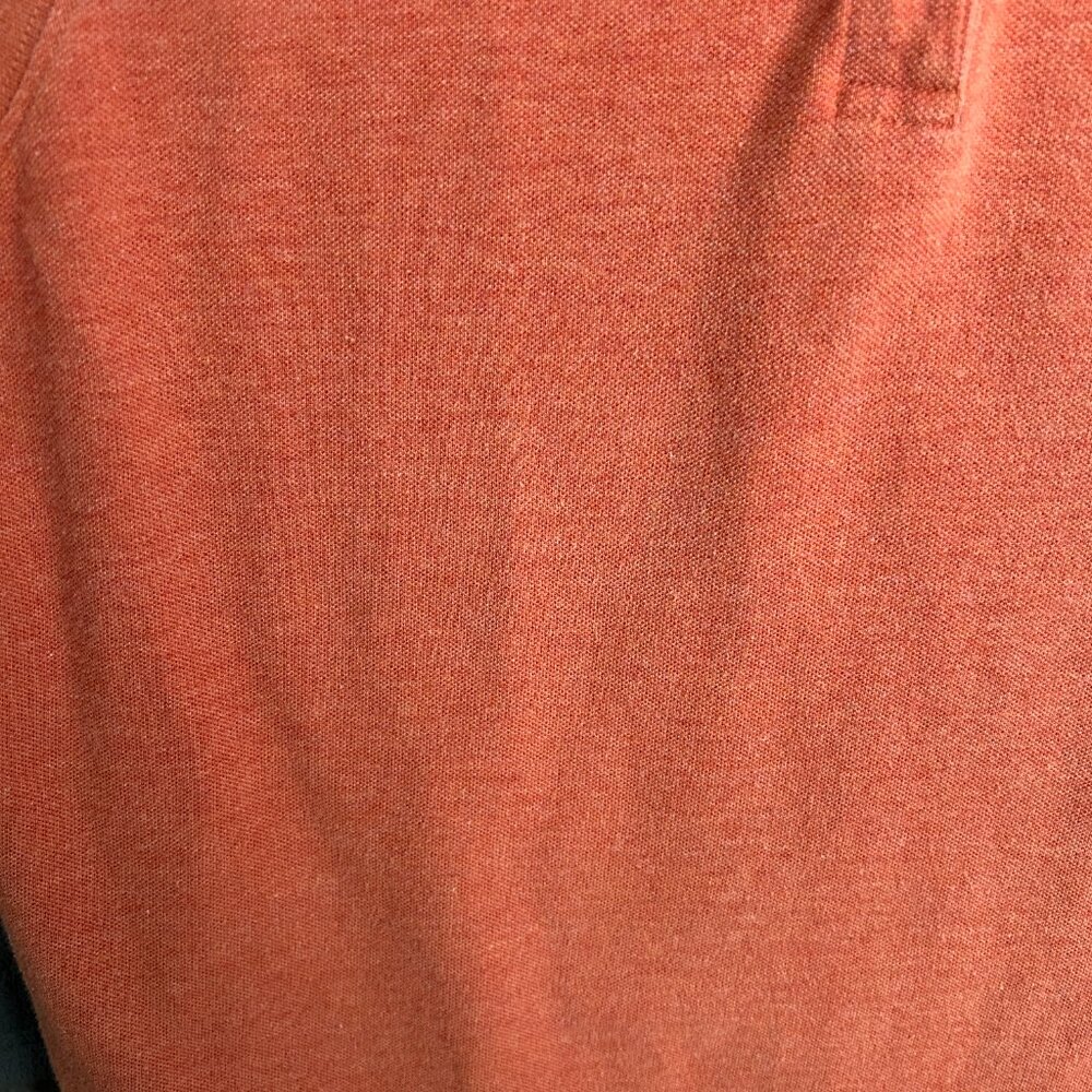 L.L. Bean Women's Coral/Peach Sleeveless Polo Tee - Picture 9 of 9
